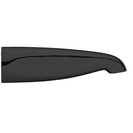 Westbrass Standard 8-1/2" Tub Spout in Powdercoated Flat Black D3101-62